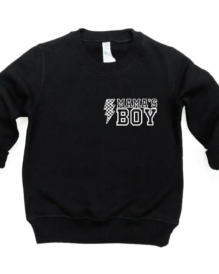 Mama's Boy Lightening Pullover Saved by Grace Co.