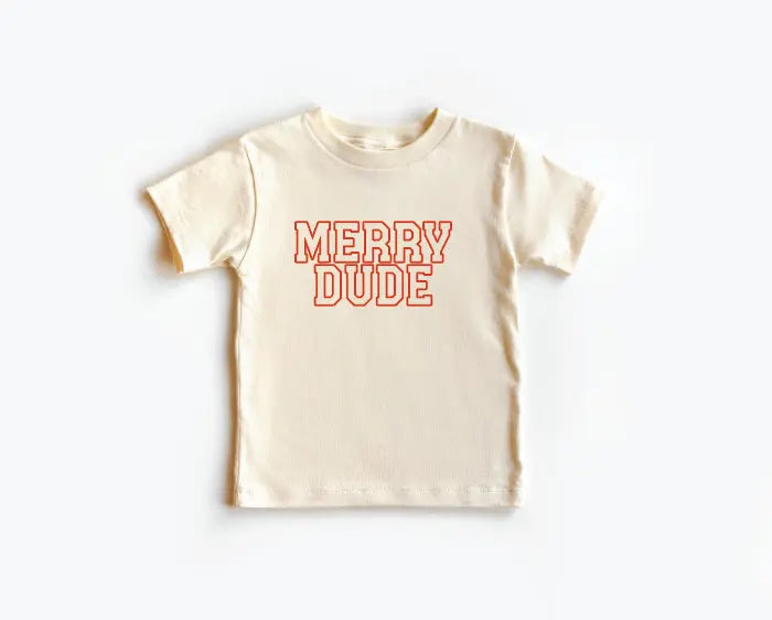 Merry Dude Collegiate Tee Saved by Grace Co.