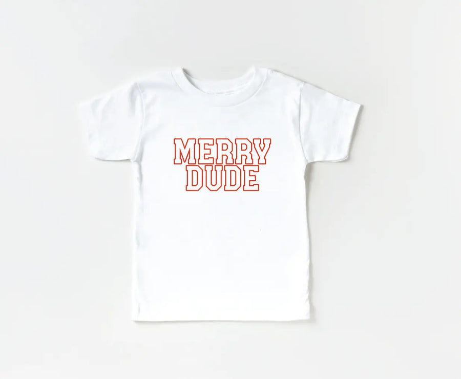 Merry Dude Collegiate Tee Saved by Grace Co.