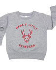 Mama's Little Reindeer Sweatshirt Saved by Grace Co.