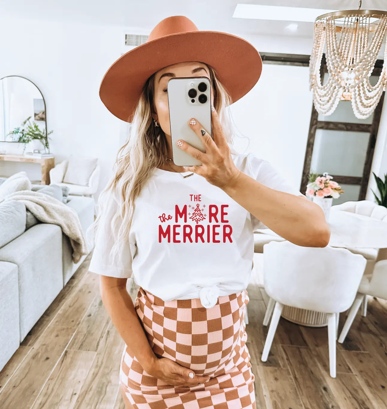 The More, The Merrier Maternity Tee Saved by Grace Co.