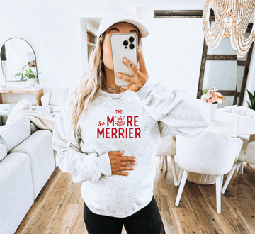 The More, The Merrier Maternity Sweatshirt