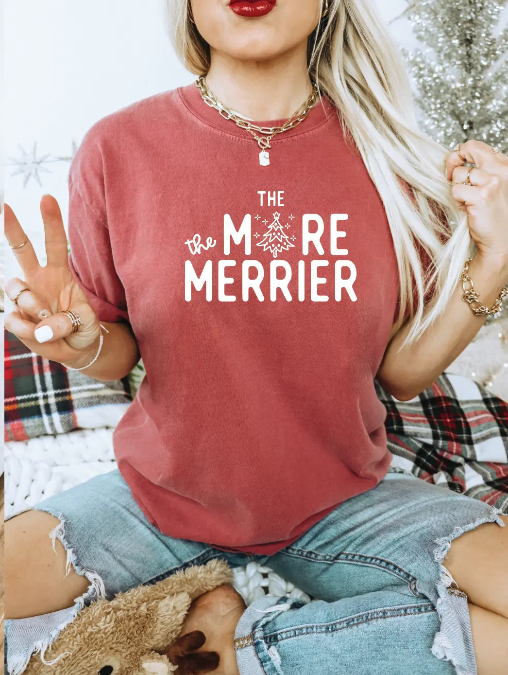 The More, The Merrier Maternity Tee Saved by Grace Co.