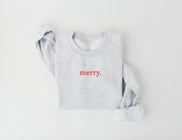 merry. Sweatshirt - Door Buster/- FINAL SALE Saved by Grace Co.