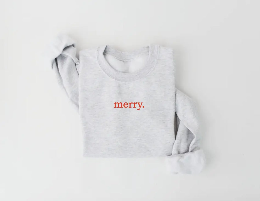 merry. Sweatshirt - Door Buster/- FINAL SALE Saved by Grace Co.