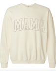 Mama Varsity Pullover - Comfort Colors