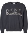 Mama Varsity Pullover - Comfort Colors