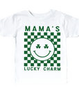 Mama's Lucky Charm Checkered Tee