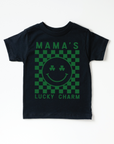 Mama's Lucky Charm Checkered Tee