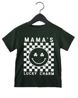 Mama's Lucky Charm Checkered Tee