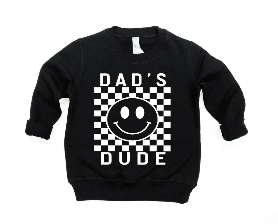 Dad's Dude Checkered Pullover Saved by Grace Co.