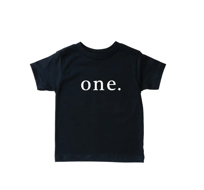 One. - Birthday Tee Saved by Grace Co.