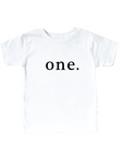 One. - Birthday Tee