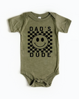 Dad's Dude Checkered Onesie