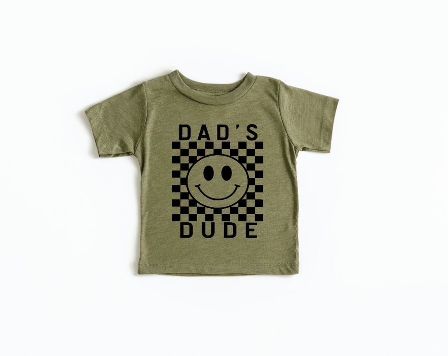Dad's Dude Checkered Tee