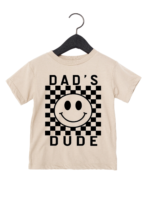 Dad's Dude Checkered Tee