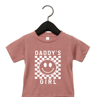 Daddy's Girl Checkered Tee