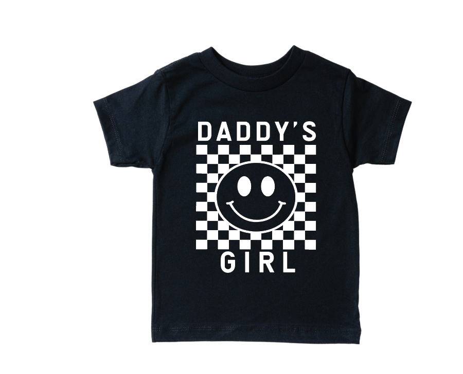 Daddy's Girl Checkered Tee