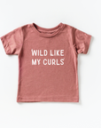 Wild Like My Curls Tee