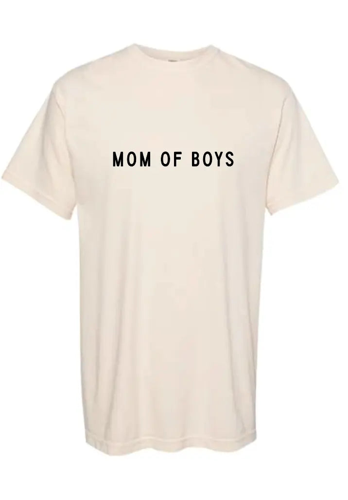 Mom of Boys Tee - Final Sale Saved by Grace Co.