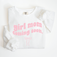 Girl Mom Coming Soon Coquette