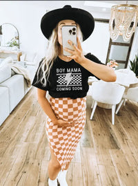 Boy Mama Coming Soon Saved by Grace Co.