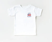 Classic God Bless the USA 4th of July - Pocket Style Saved by Grace Co.