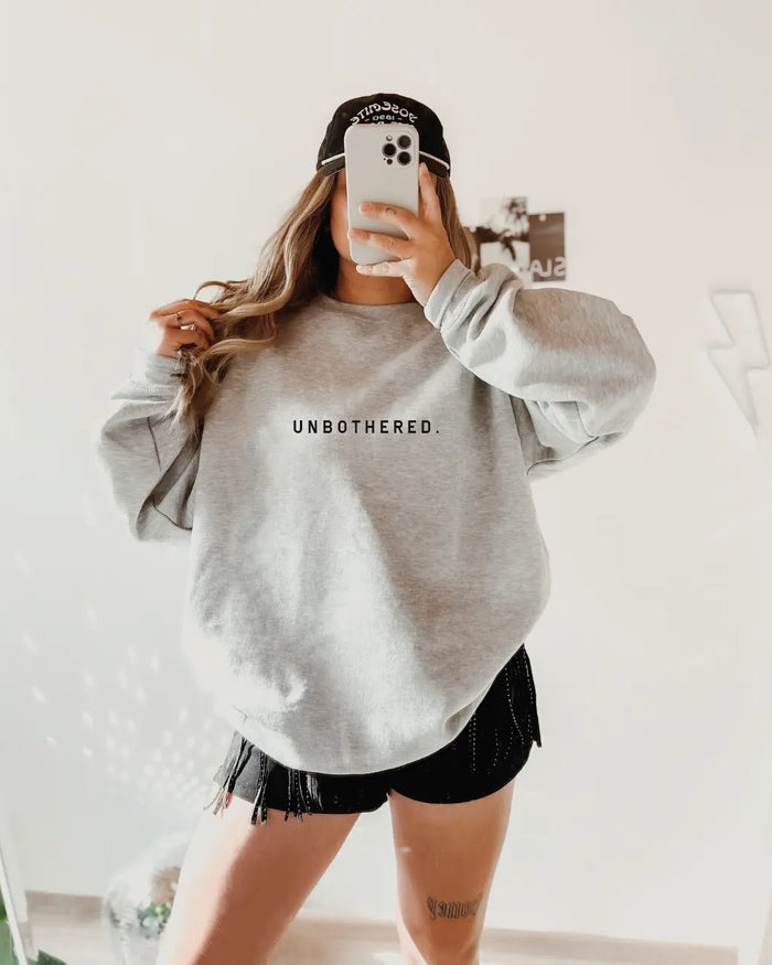 Unbothered Pullover Saved by Grace Co.