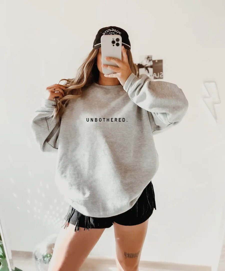 Unbothered Pullover Saved by Grace Co.