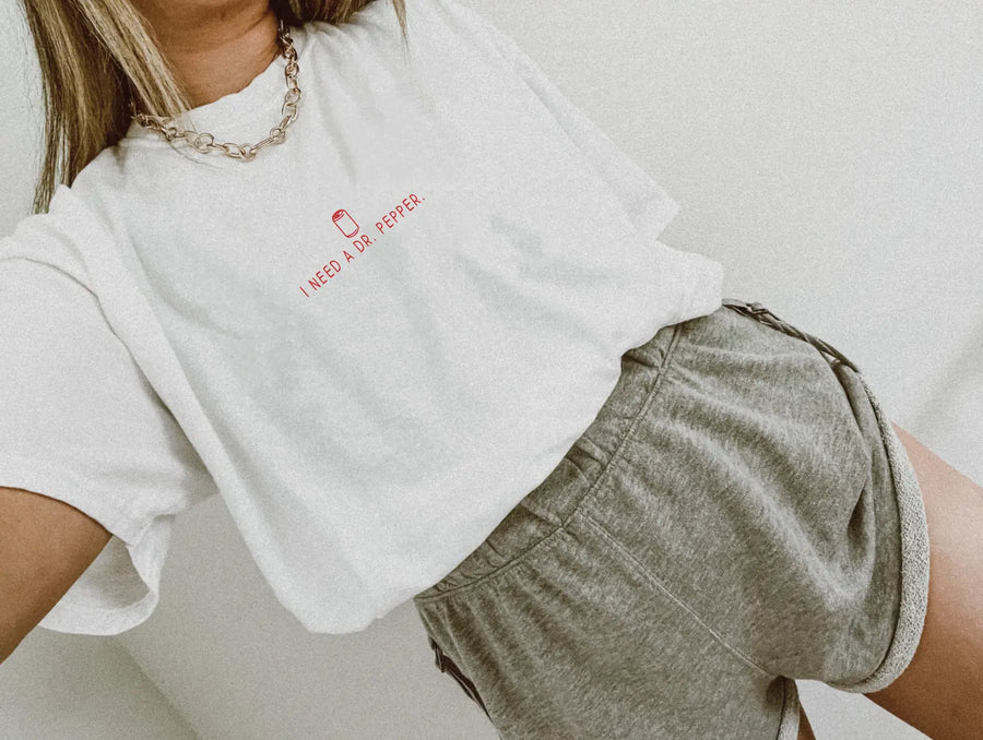 I need a Dr. Pepper Tee or Sweatshirt Saved by Grace Co.