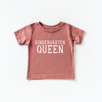 Kindergarten Queen Back to School Tee