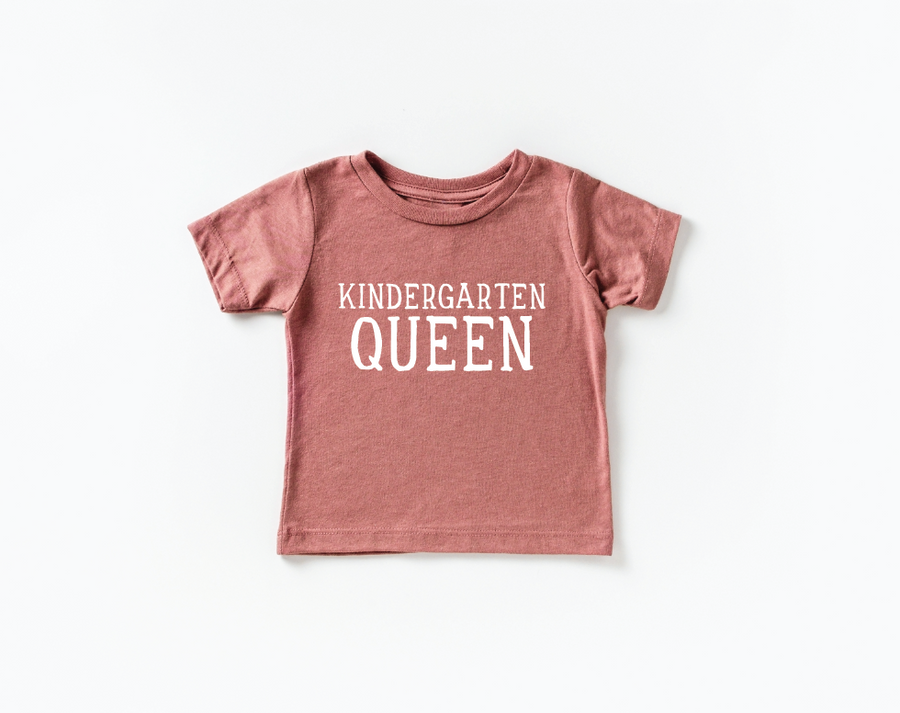 Kindergarten Queen Back to School Tee