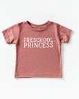 Preschool Princess Back to School Tee