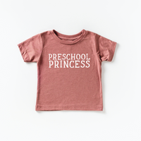 Preschool Princess Back to School Tee