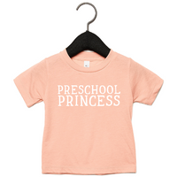 Preschool Princess Back to School Tee