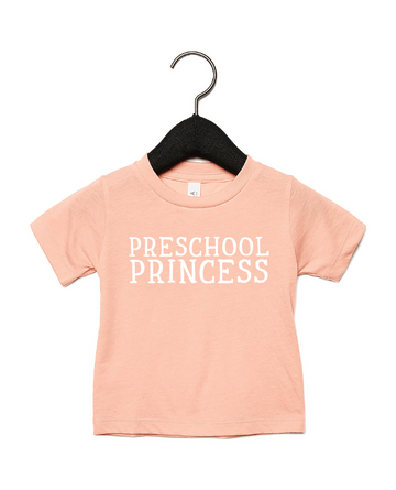 Preschool Princess Back to School Tee