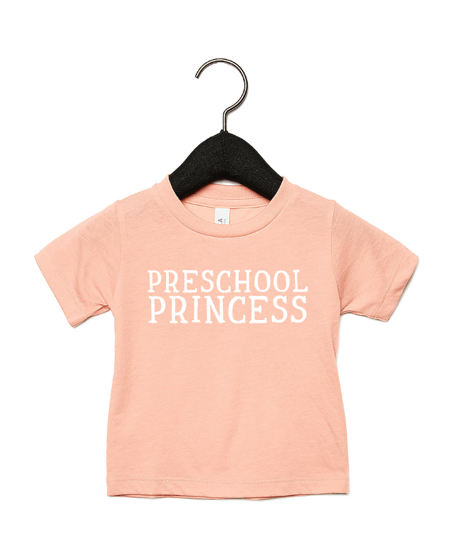 Preschool Princess Back to School Tee