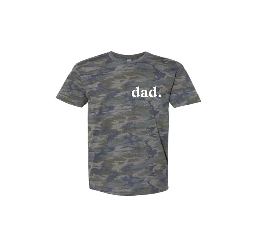 dad. Camo Tee - Final Sale Saved by Grace Co.