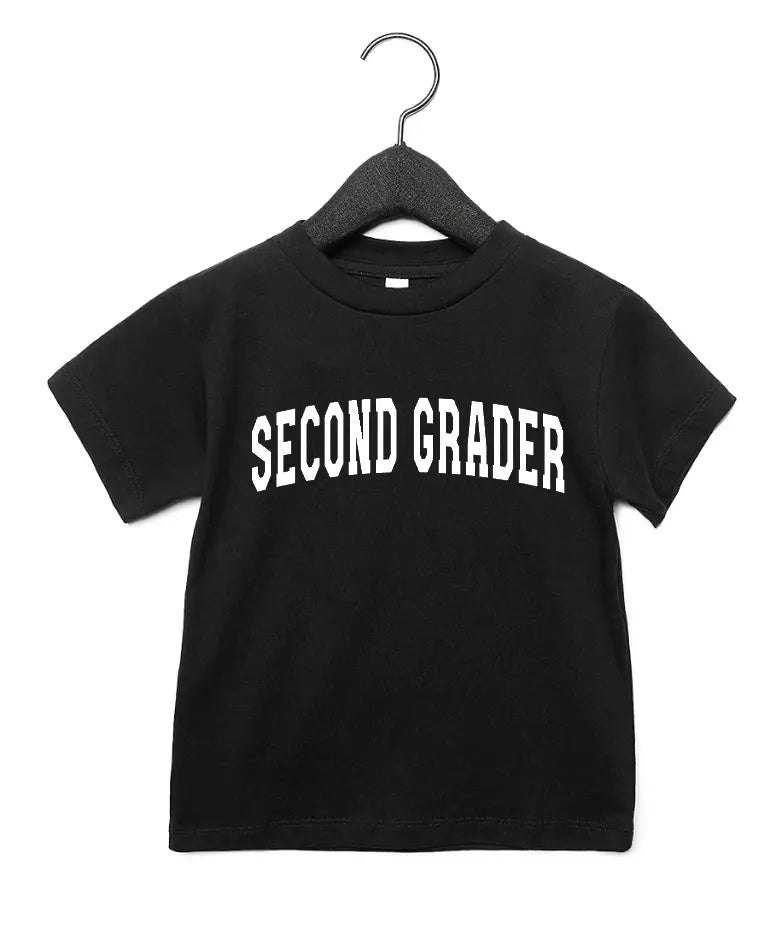 Second Grader Varsity Tee Saved by Grace Co.