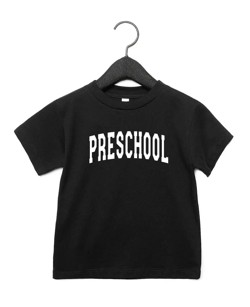 Preschool Varsity Tee Saved by Grace Co.