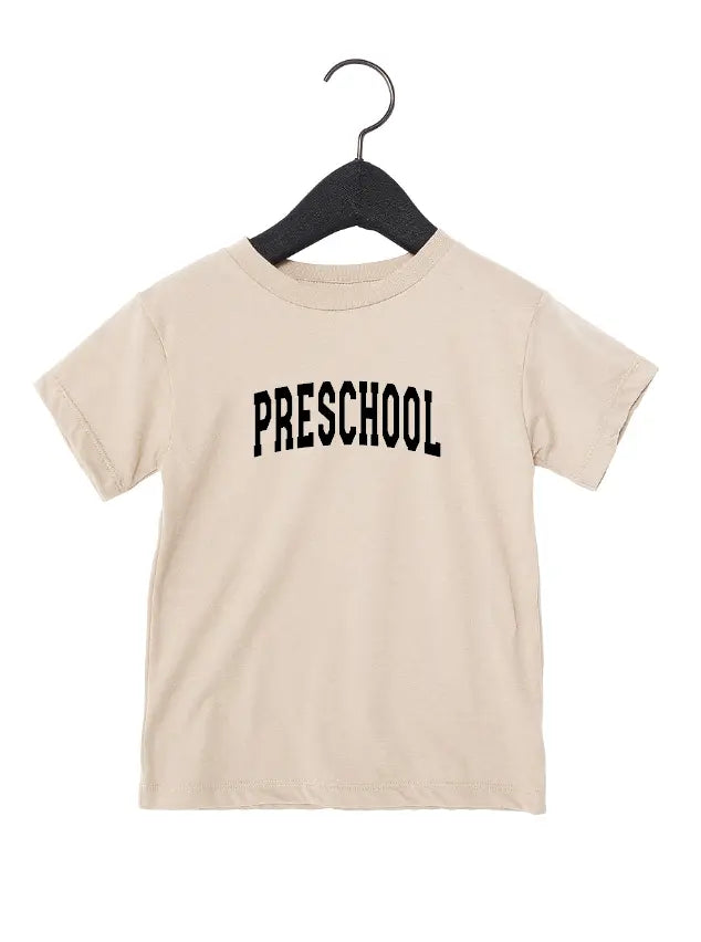 Preschool Varsity Tee Saved by Grace Co.