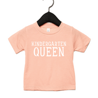 Kindergarten Queen Back to School Tee