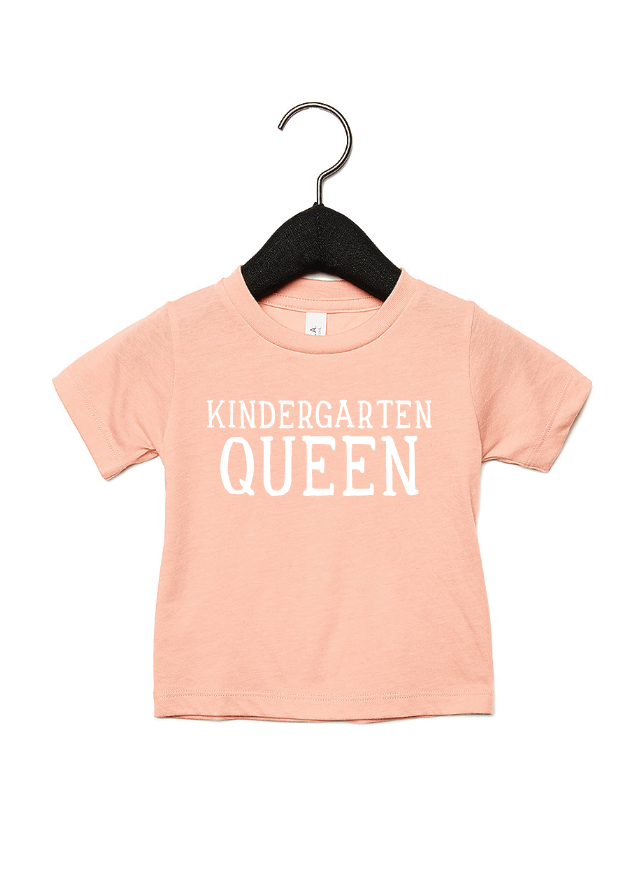 Kindergarten Queen Back to School Tee