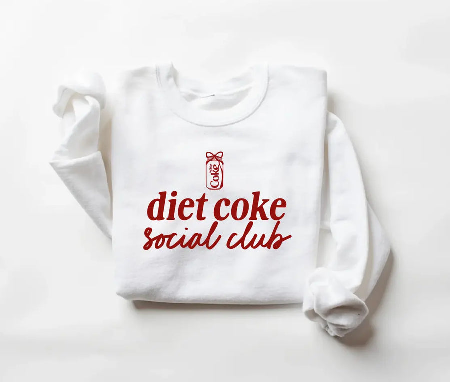 Diet Coke Social Club Pullover Saved by Grace Co.