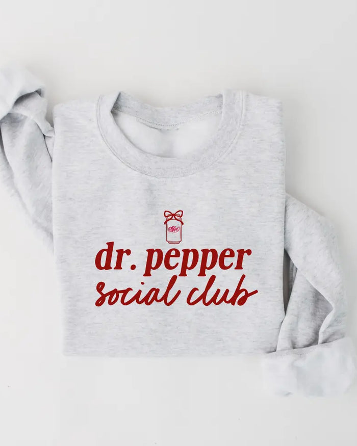 Dr. Pepper Social Club Pullover Saved by Grace Co.