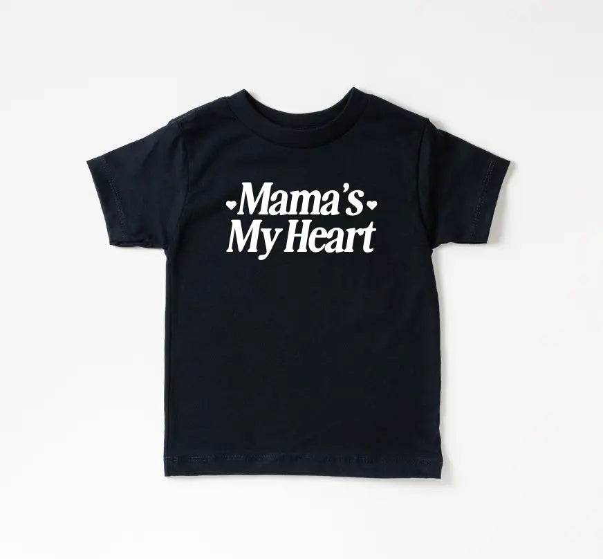 Mama's My Heart Tee - New Saved by Grace Co.