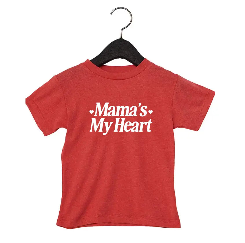 Mama's My Heart Tee - New Saved by Grace Co.