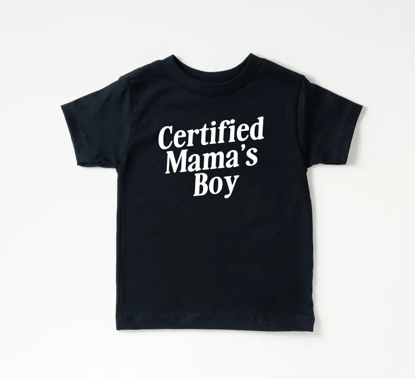 Certified Mama's Boy Tee Saved by Grace Co.