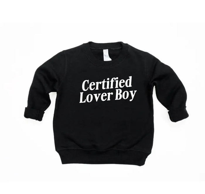 Certified Lover Boy Pullover Saved by Grace Co.