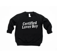 Certified Lover Boy Pullover Saved by Grace Co.